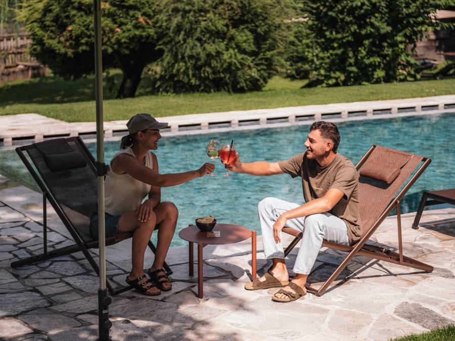 Aperitiv am Pool - Hotel Flötscherhof